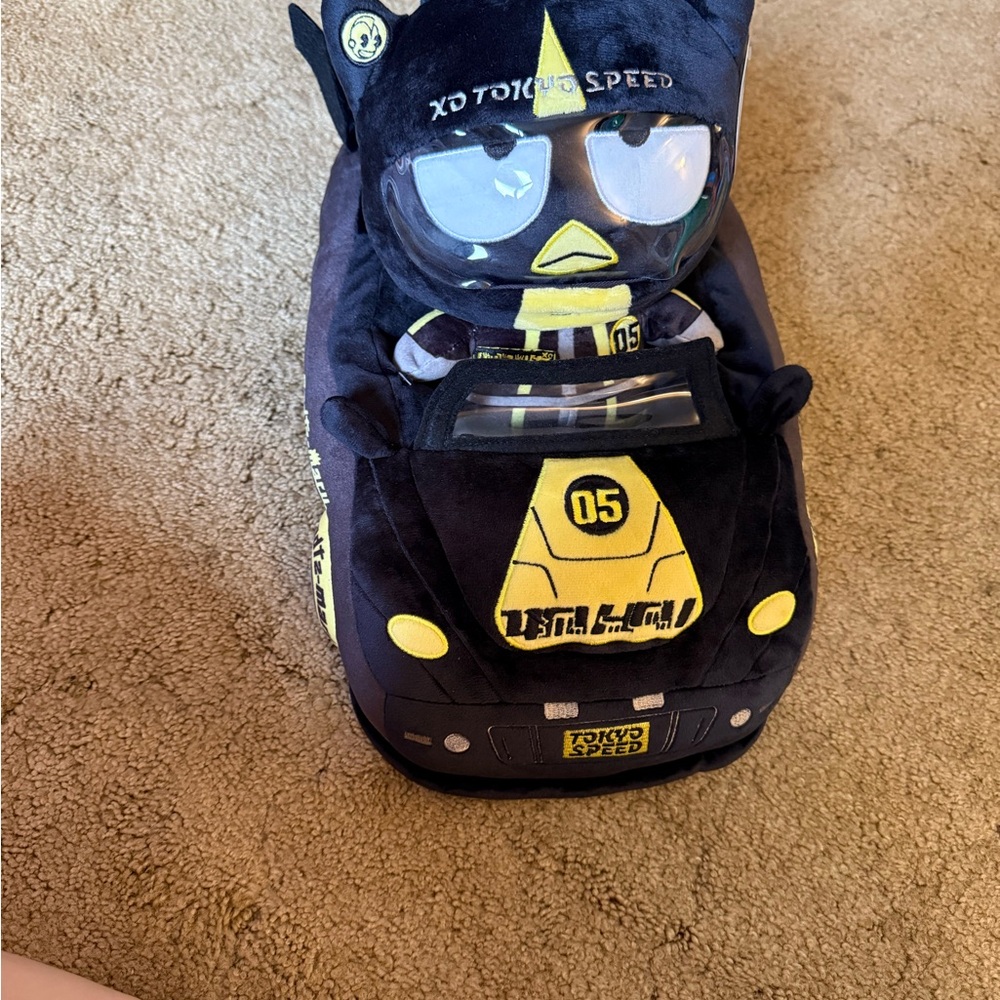 Kidrobot/sanrio racing series plush
